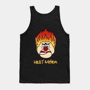 heat miser face Tank Top